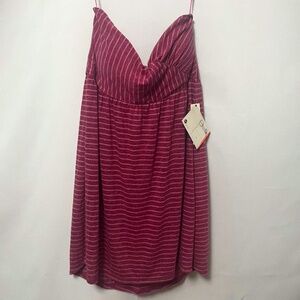 Roxy strapless mini dress